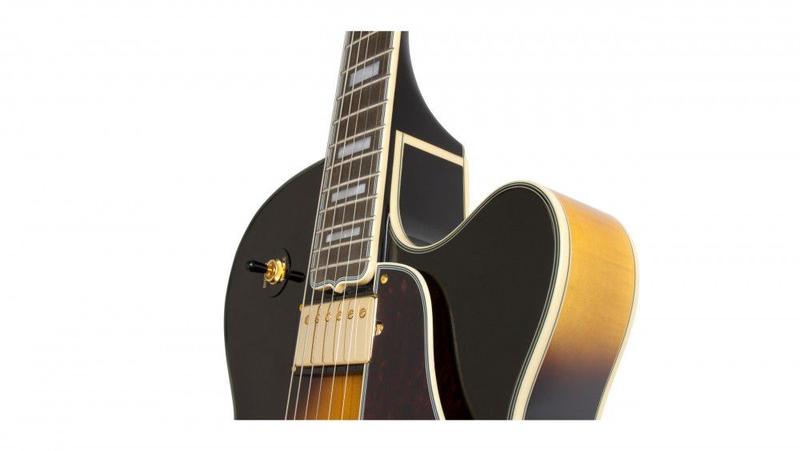 Epiphone EMPEROR Ⅱ Joe pass Epiphone Guitarra elétrica Joe Pass Emperor II Archtop, natural